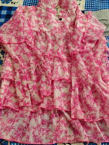 Floral Ruffle Top