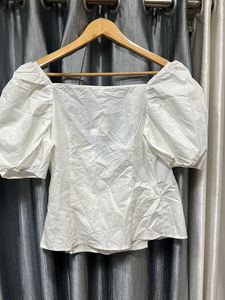 White Smart Top