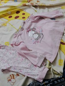 Cute Pink Pajama Set