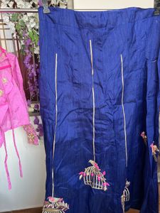 Pink &amp; Blue Salwar Suit