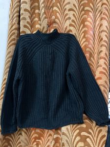 Black Baggy Sweater