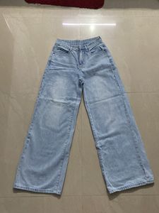 Straight Leg Jeans From Urbanic (Sky Blue)