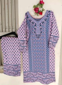 Elegant woollen Kurta Set condition good
