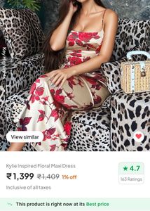 Red newme kylie jenner dress ❤️
