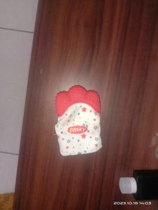 baby teether hand gloves