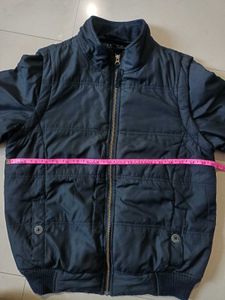 Convertible Parka Jacket Mens Size L, XL