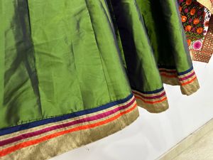 Silk Anarkali Dress With Heavy Dupatta