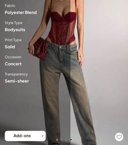 Wine Corset bodysuit- NEWME ( brand new)