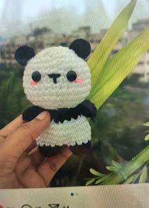 Handmade Amigurumi Panda Dolls – Set of 2 | Free S