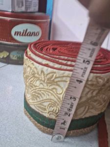 Embroidered Decorative Fabric Trim
