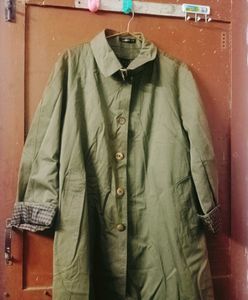 Olive Green Trench Coat