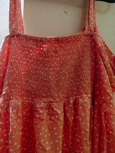 Cute Pink Polka Dot Dress