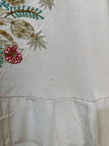 white kurti