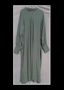 Elegant Green Abaya