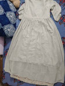 Elegant White Ethnic Gown