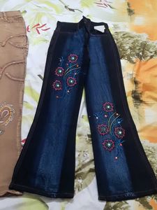 Combo Of 2 NewEmbroidered Jeans Bundle