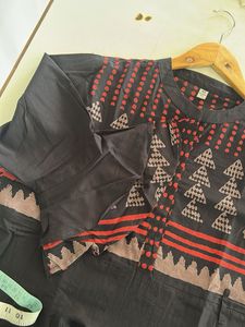 Elegant Black Kurta