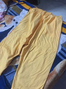 Yellow Embroidered Kurta