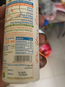 Zeolite Herbal Foot Spray