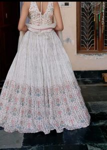 Off White Lehenga Choli Set