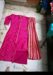 Kurti With Skirt