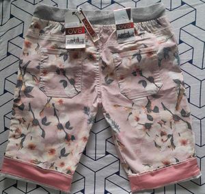 Floral Print Girls Shorts