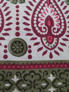 Ethnic Jaipur Cotton Bedsheet With Pillow Cover