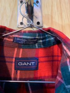 GANT Flannel Shirt - Red Plaid