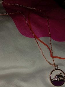 Cute Dolphin Pendant Necklace