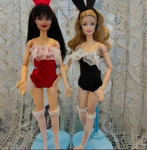 Cute Bunny costume set for Barbie doll