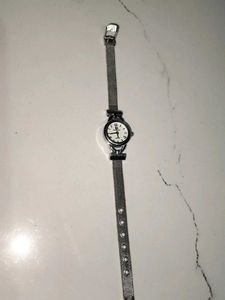 Silver Wrist Watch