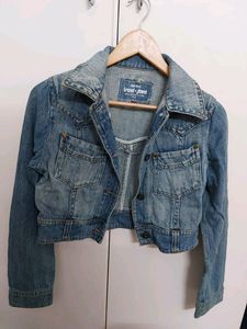 Cropped Denim Jacket