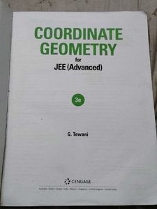 Cengage Mathematics For Jee Advanced Coordinate