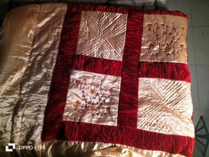 Combo Shiny King-size Complete Bedding Set