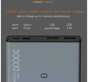 orsen Power Bank 30000mah