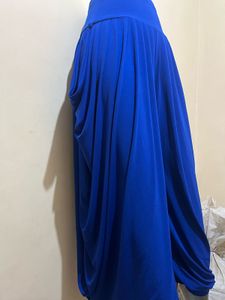 Amour Basic High Waist Blue Designer Dhoti Style