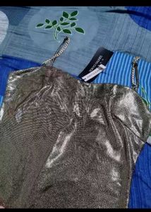 Tokyo Talkies Gold Dress - New with Tags!