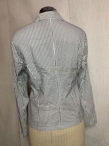 Striped Business Casual Blazer