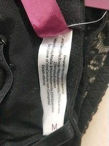 M Black Lace Corset(Adore me)