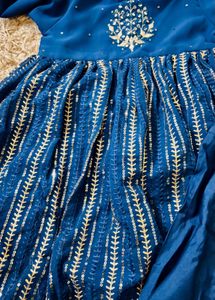 Babyhug Blue Anarkali Premium