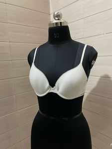 Calvin Klein Stone Comfortable White Bra