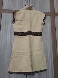 Beige Printed Kurti