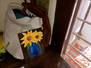Sunflower Texture Art
