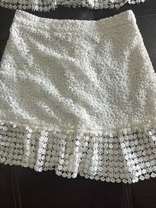 Lace Top &amp; Skirt Set