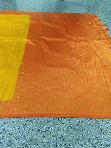 Orange &amp; Yellow Saree