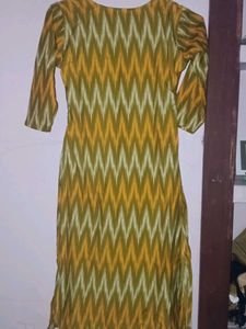 Colorful Ikat Print Kurtis - Set of 3