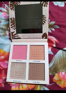 Blush Highlighter Contour Palette 🎨❤️
