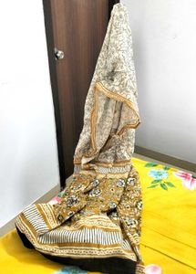 kalamkari cotton dupatta