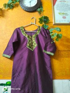 Purple Kurta..