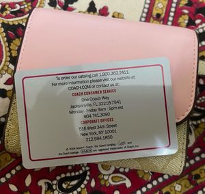 coach wallet brand new
